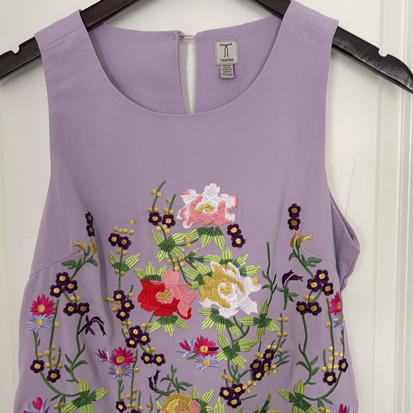 Tristan Floral Embroidered A Line Dress - Picture 2 of 7